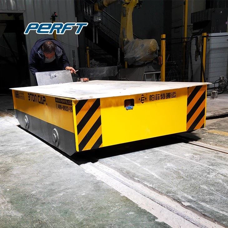 China Electric Remote Control Rail Die Transfer Cart