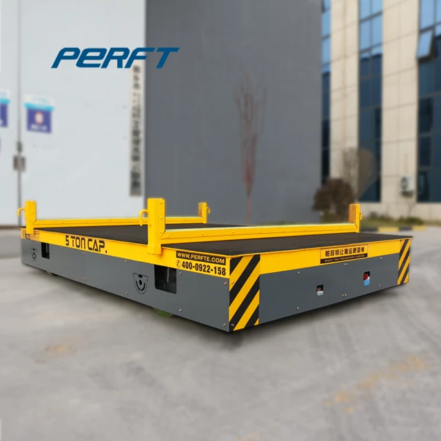 Die Transfer Carts For Painting Booth Metal Part Transport 75 Ton price