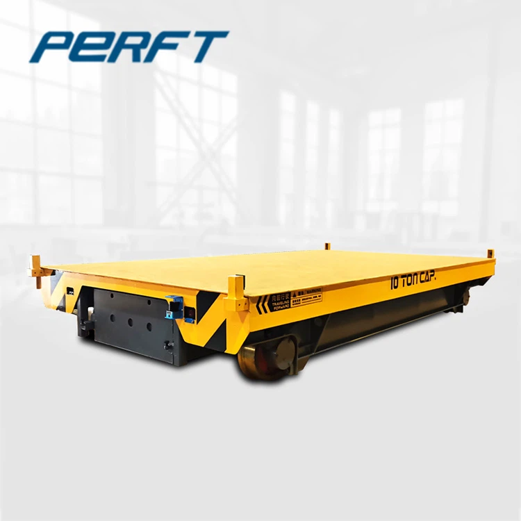 עגלת העברה חשמלית בסדנת יציקה 50ט