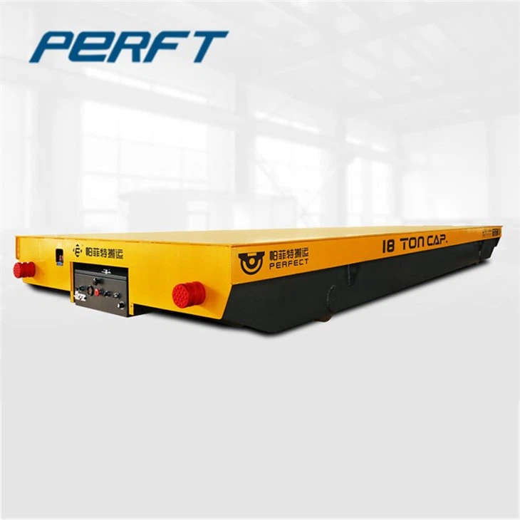 Electric Transfer Cart in Foundry Workshop 50t