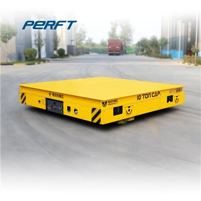 35t שלט רחוק לטיפול בחומרים עגלת העברה ללא עקבות