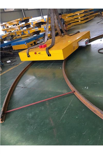 עגלת העברת רכבת למערכת מסועים 1-1500 טון