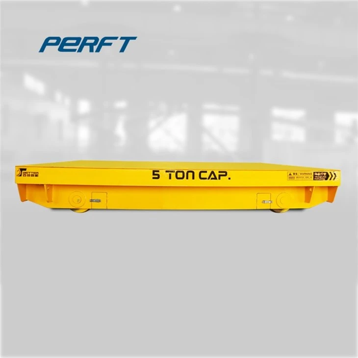 Rail Powered Transfer Trolley Transport Pallets
